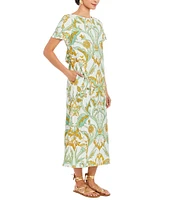 Mestiza New York Adria Convertible Stretch Crepe Bow Tie Detail Midi Dress