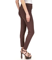 MICHAEL Michael Kors Ponte Skinny Leg Zip Pocket Pull-On Pants