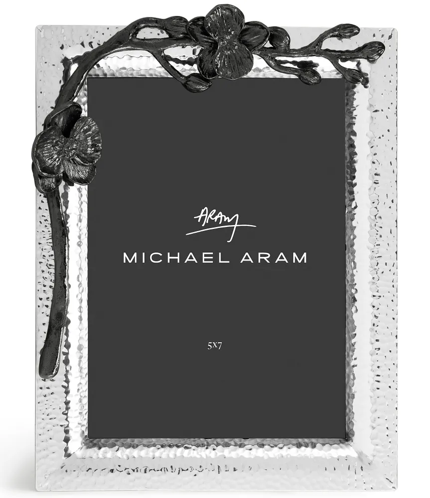 Michael Aram Black Orchid 5#double; x 7#double; Picture Frame