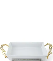 Michael Aram Mistletoe Casserole Dish