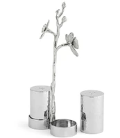 Michael Aram White Orchid Salt & Pepper Set with Caddy