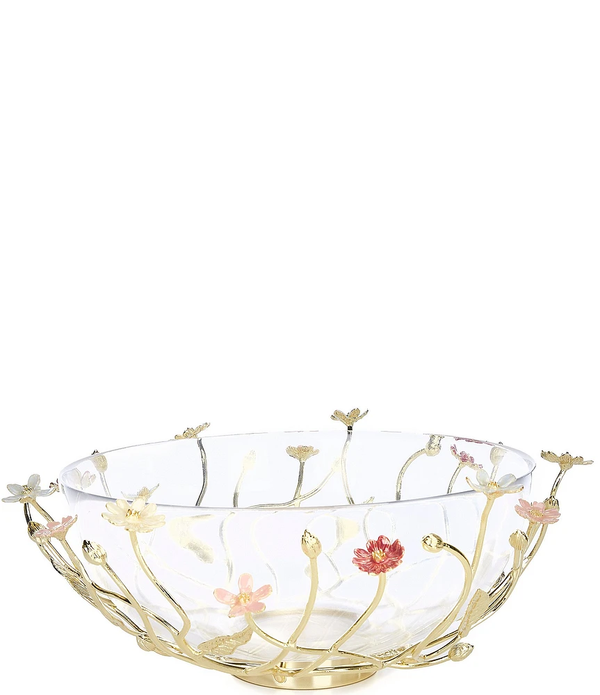 Michael Aram Wildflowers Glass Bowl