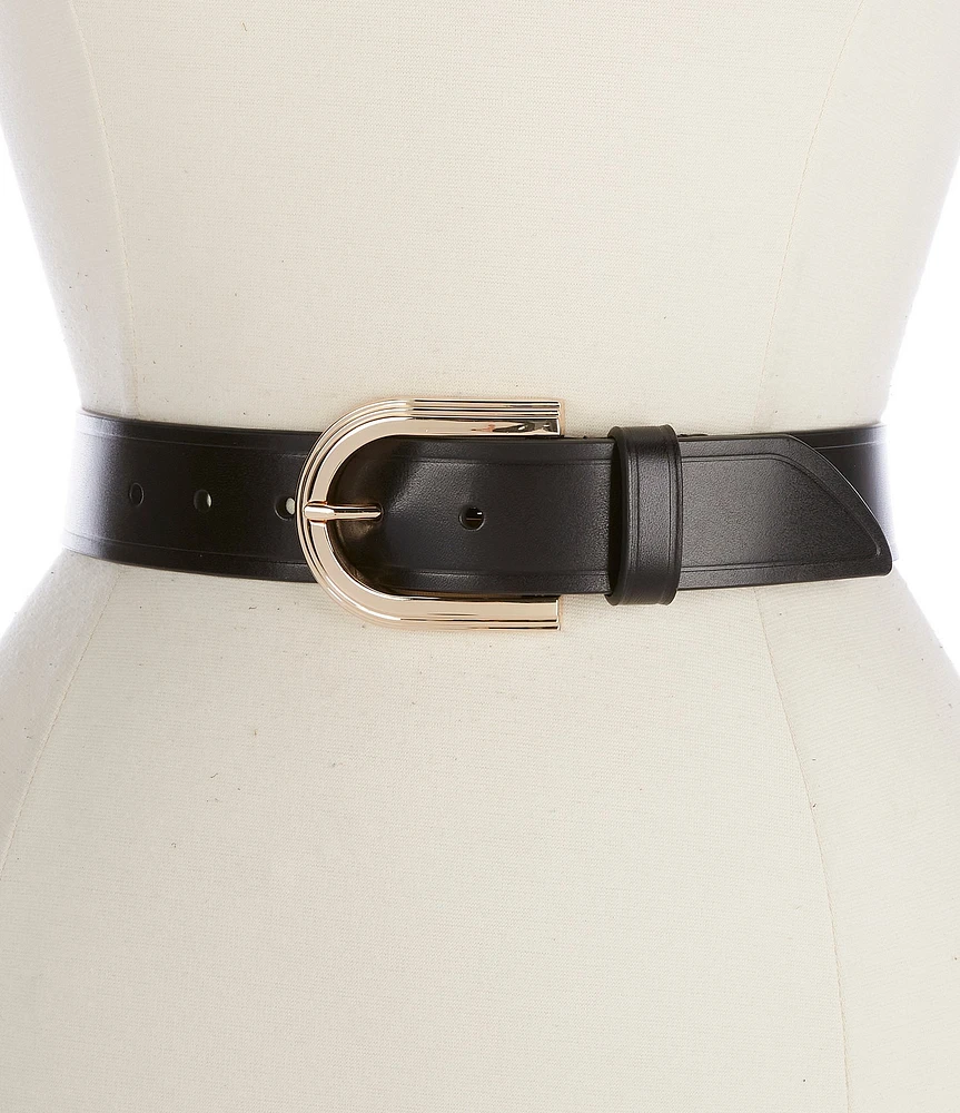 Michael Kors 1.5 Vegan Leather Belt