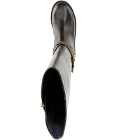 Michael Kors Abigail Leather Riding Boots