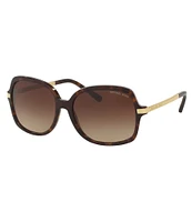 Michael Kors Women's Adrianna II Oversized Square Sunglasses