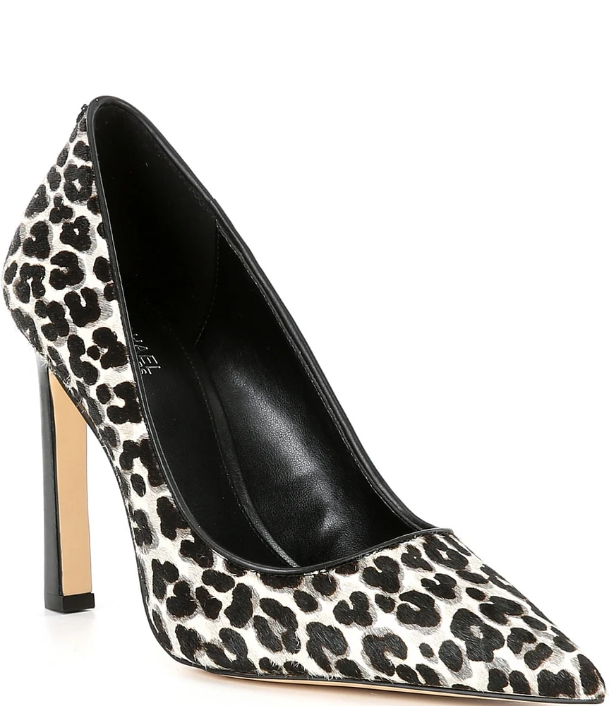 Michael Kors Amara Printed Calf Hair Pumps