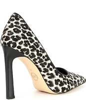 Michael Kors Amara Printed Calf Hair Pumps