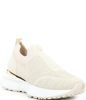 Michael Kors Ari Stretch Knit Slip On Sneakers