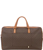 Michael Kors Bedford XL Signature Logo Travel Weekender Bag