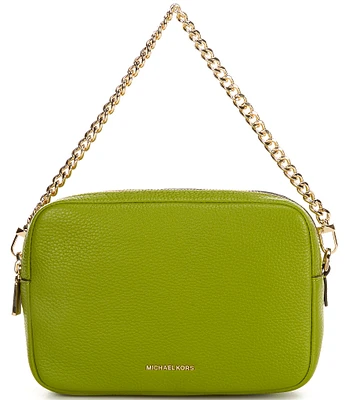 Michael Kors Bryant Medium Double Zip Chain Camera Crossbody Bag
