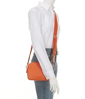 Michael Kors Bryant Medium Double Zip Chain Camera Crossbody Bag