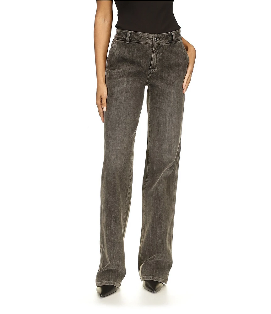 Michael Kors Charcoal High Rise Trouser Jean