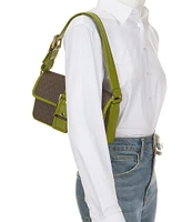 Michael Kors Colby Medium Buckled Shoulder Bag