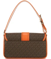 Michael Kors Colby Medium Buckled Shoulder Bag