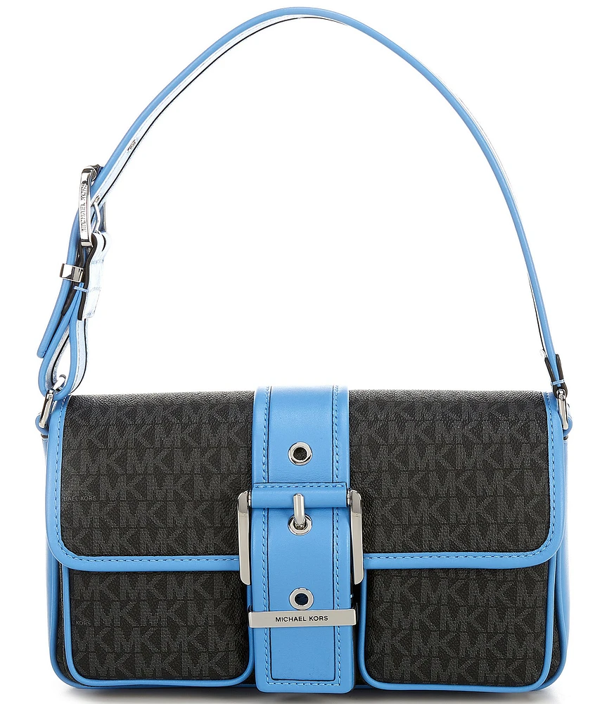 Michael Kors Colby Medium MK Signature Shoulder Bag