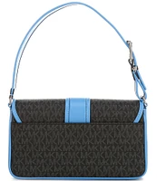 Michael Kors Colby Medium MK Signature Shoulder Bag