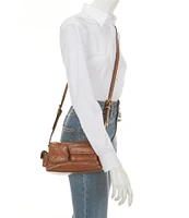 Michael Kors Dakota Distressed Small Convertible Cargo Pocket Crossbody Bag