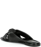 Michael Kors Elena Nappa Leather Flat Slides