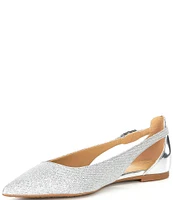 Michael Kors Emily Flex Glitter Fabric Flats