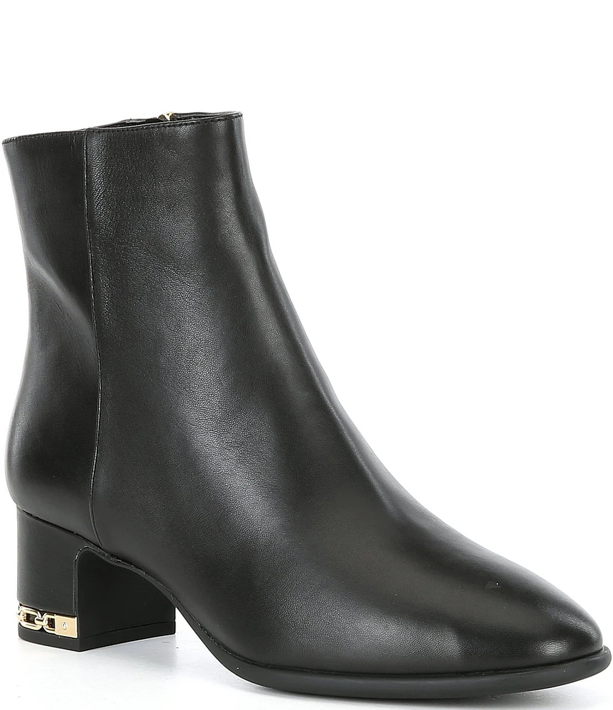 Michael Kors June Flex Leather Booties