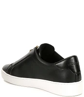 Michael Kors Keaton Leather Zip Sneakers