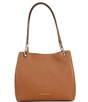 Michael Kors Kensington Large Pebbled Leather Shoulder Tote Bag