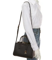 Michael Kors Laila Small Leather Crossbody Bag