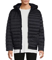 Michael Kors Long Sleeve Hooded Puffer Jacket