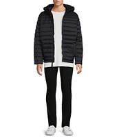 Michael Kors Long Sleeve Hooded Puffer Jacket