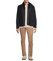 Michael Kors Long Sleeve Scalloway Hipster Jacket