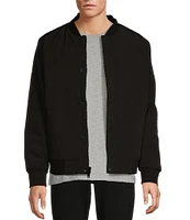 Michael Kors Long Sleeve Soft-Shell Bomber Jacket