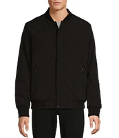 Michael Kors Long Sleeve Soft-Shell Bomber Jacket