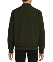 Michael Kors Long Sleeve Soft-Shell Bomber Jacket