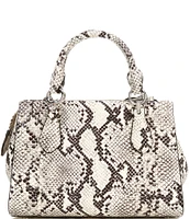 Michael Kors Marilyn Small Snake Embossed Leather Crossbody Bag