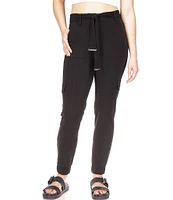 Michael Kors Matte Jersey High Rise Utility Pants