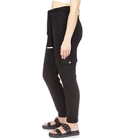 Michael Kors Matte Jersey High Rise Utility Pants