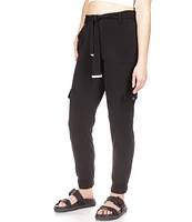 Michael Kors Matte Jersey High Rise Utility Pants