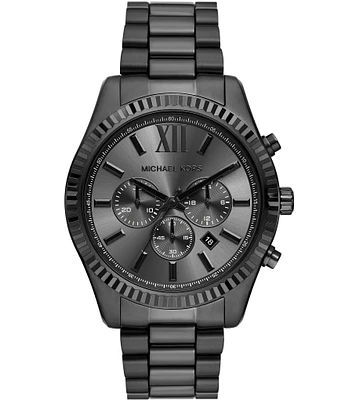 Michael Kors Men's Lexington Chronograph -Tone Stainless Steel Bracelet Watch