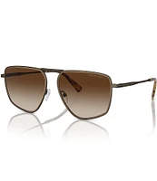 Michael Kors Men's MK1153 58mm Aviator Sunglasses