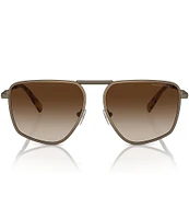 Michael Kors Men's MK1153 58mm Aviator Sunglasses