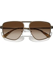 Michael Kors Men's MK1153 58mm Aviator Sunglasses