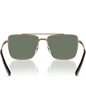 Michael Kors Men's MK1154 58mm Square Aviator Sunglasses