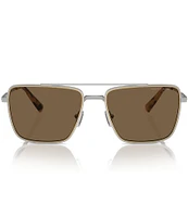 Michael Kors Men's MK1154 58mm Square Aviator Sunglasses