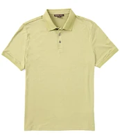 Michael Kors Mercerized Pima Cotton Modern Fit Short Sleeve Polo Shirt