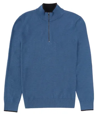 Michael Kors Merino Wool Quarter-Zip Pullover