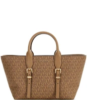 Michael Kors Moore Buckle Detail Small Satchel Bag