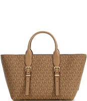 Michael Kors Moore Buckle Detail Small Satchel Bag