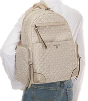 Michael Kors Prescott Signature Logo Large Backpack