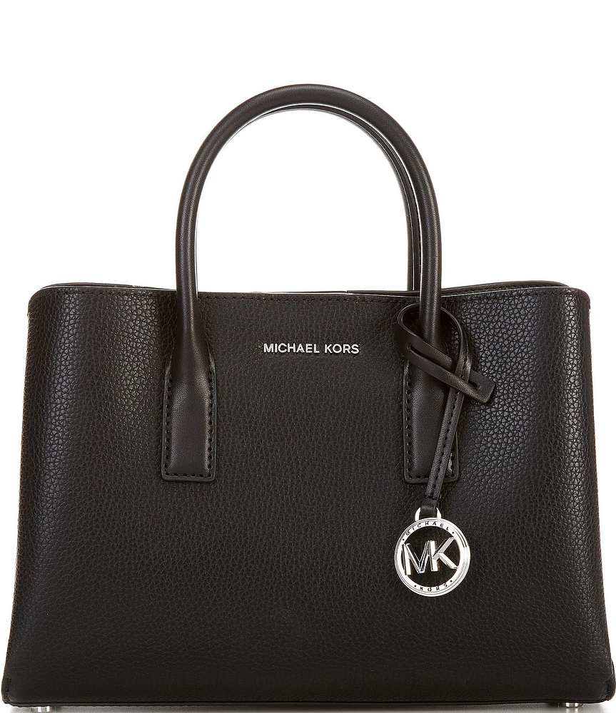 Michael Kors Ruthie Small Silver Hardware Satchel Bag