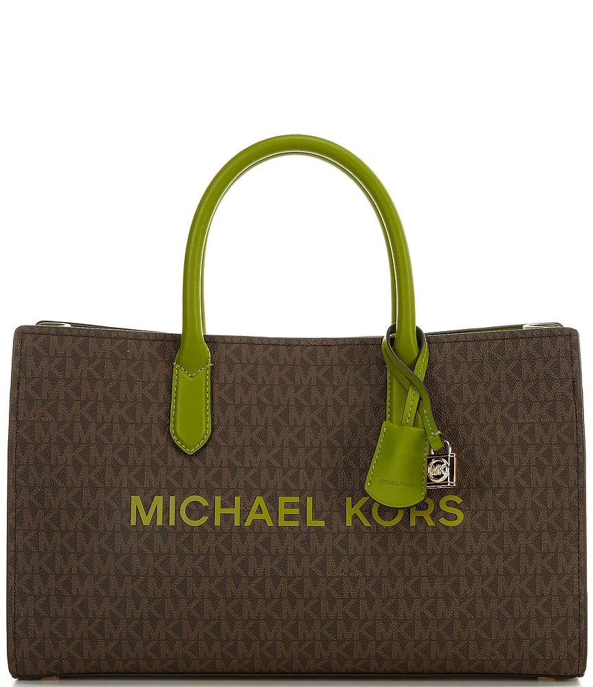 Michael Kors Scarlett Medium East West Satchel Tote Bag